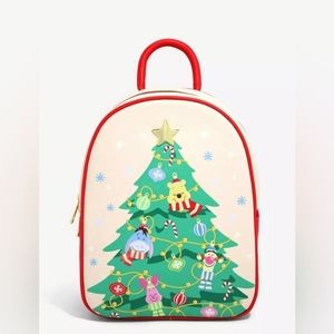 Her Universe Winnie The Pooh Christmas Ornament Mini Backpack